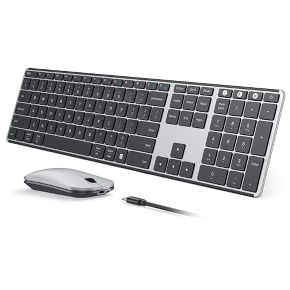 Wireless Keyboard Mouse Combo – Front View