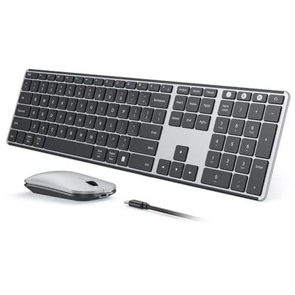 Wireless Keyboard Mouse Combo – Front View