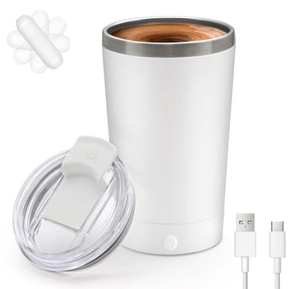 Stirring Magnetic: Self-Stirring Magnetic Coffee Mug – Front View