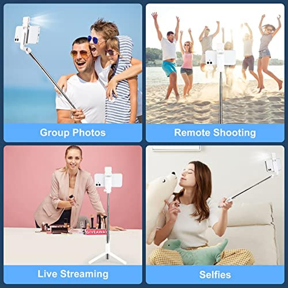 Selfie Stick: Premium Extendable Selfie Stick with Fill – Packaging