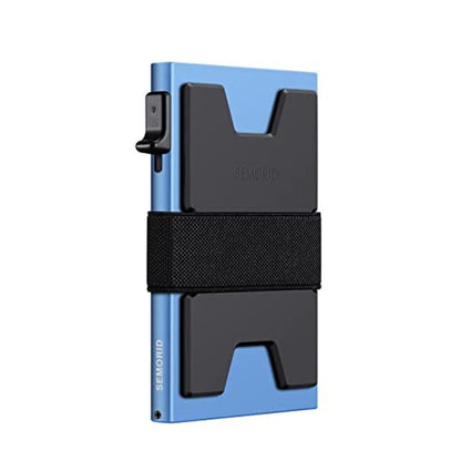 SEMRID Slim Aluminum Card Holder Wallet – Front View