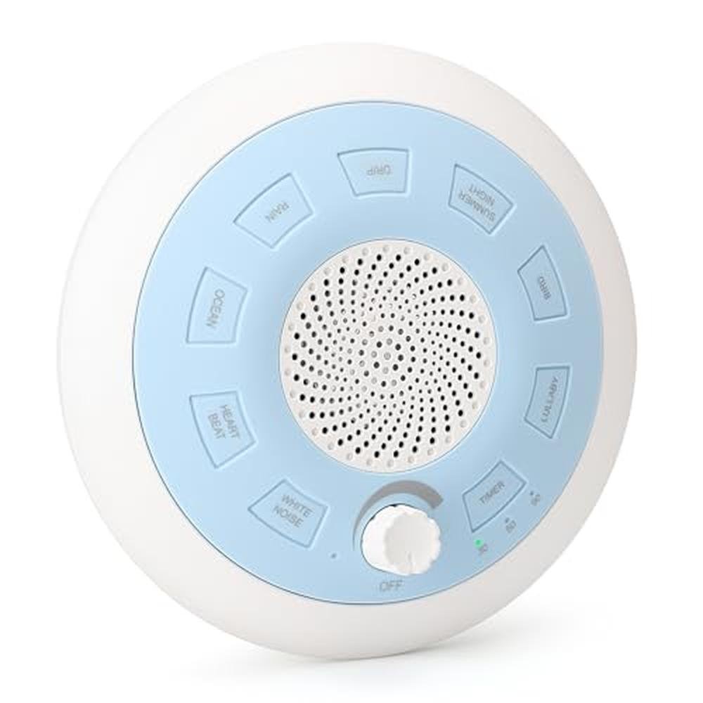 White Noise Machine: ShaArkMango Rechargeable Portable – Front View