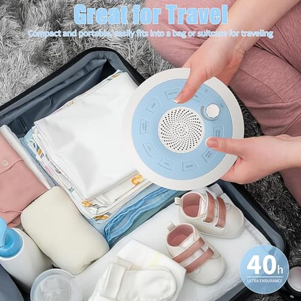 White Noise Machine: ShaArkMango Rechargeable Portable – Packaging