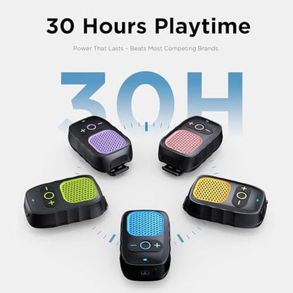 Speaker Shellhome: ShellHome Wearable Bluetooth Speaker 30h – In Use