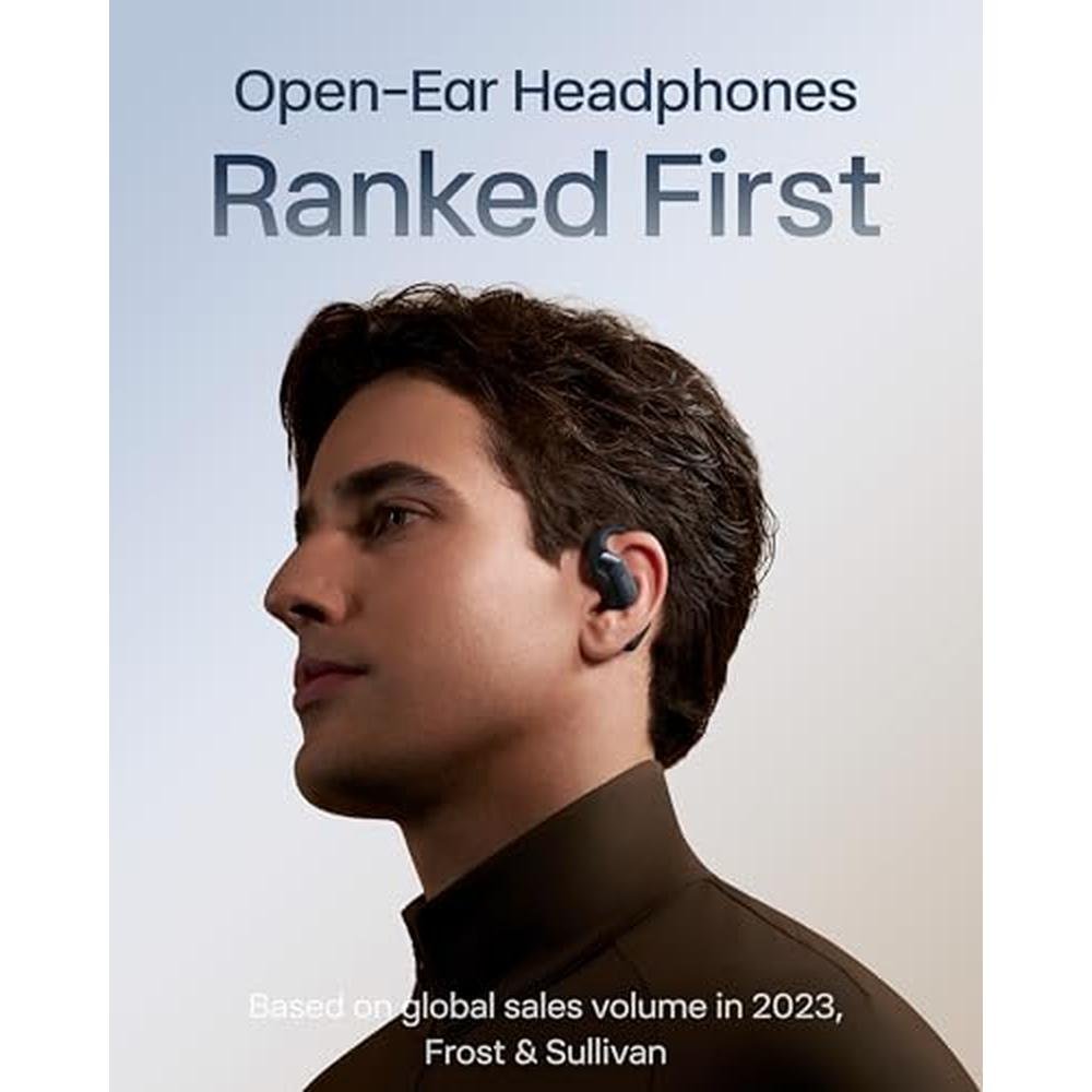 SHOKZ NEW OpenFit 2+ Open-Ear Headphones – Side View