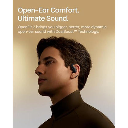 SHOKZ OpenFit 2: True Wireless Bluetooth Earphones with – Close-up Detail