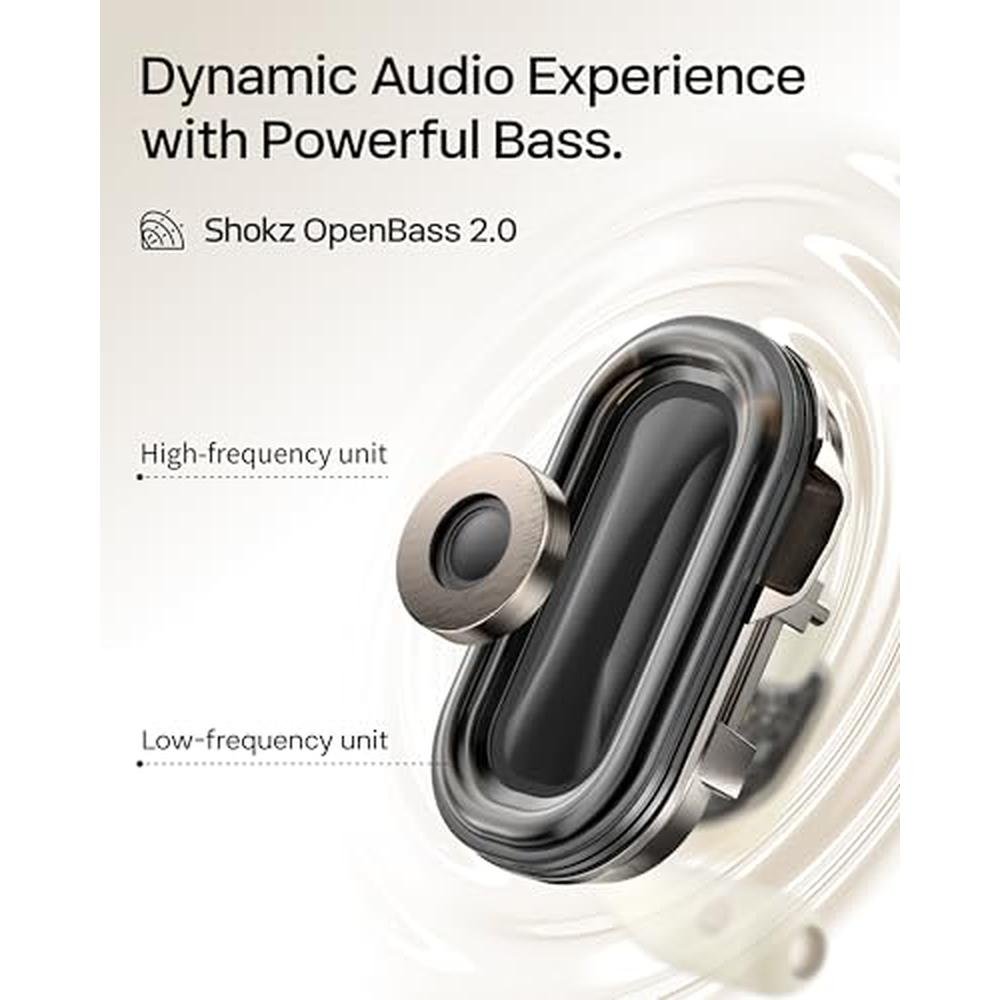SHOKZ OpenFit 2: True Wireless Bluetooth Earphones with – In Use