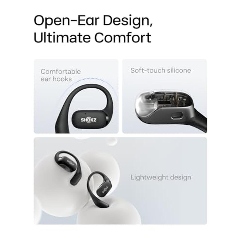 SHOKZ OpenFit: Premium Open-Ear True Wireless Bluetooth – Close-up Detail