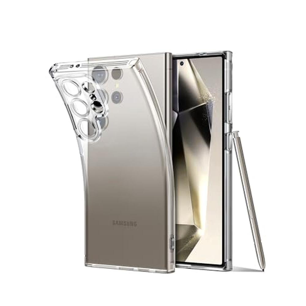 Silkland Clear Slim Galaxy S24 Ultra Case – Front View