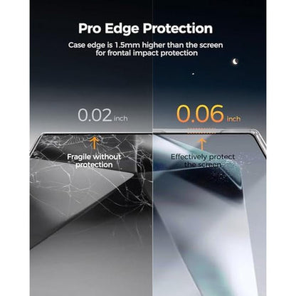 Silkland Clear Slim Galaxy S24 Ultra Case – Close-up Detail
