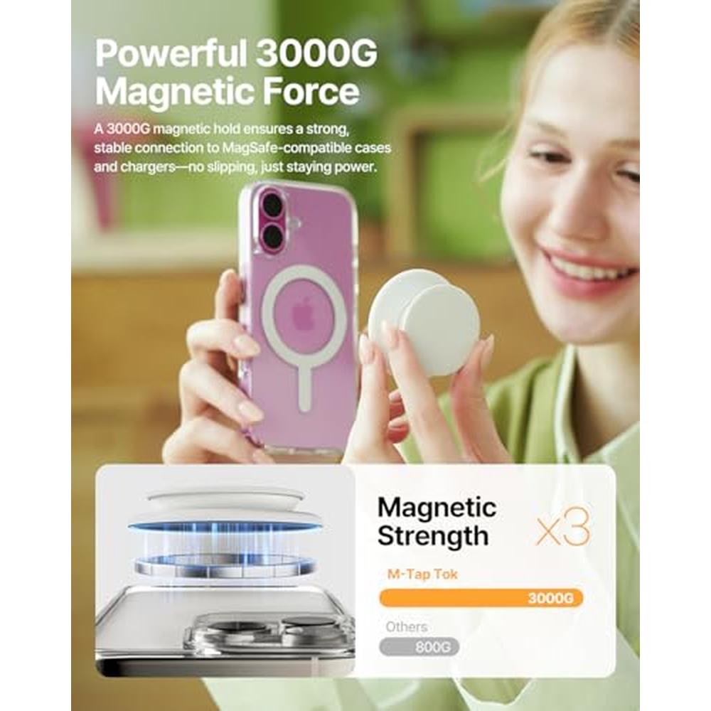 Grip Sinjimoru: Sinjimoru Magsafe Phone Grip Soft Silicone – Close-up Detail