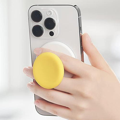 Magnetic Phone Grip: Sinjimoru M-Mini Tok Black – Side View