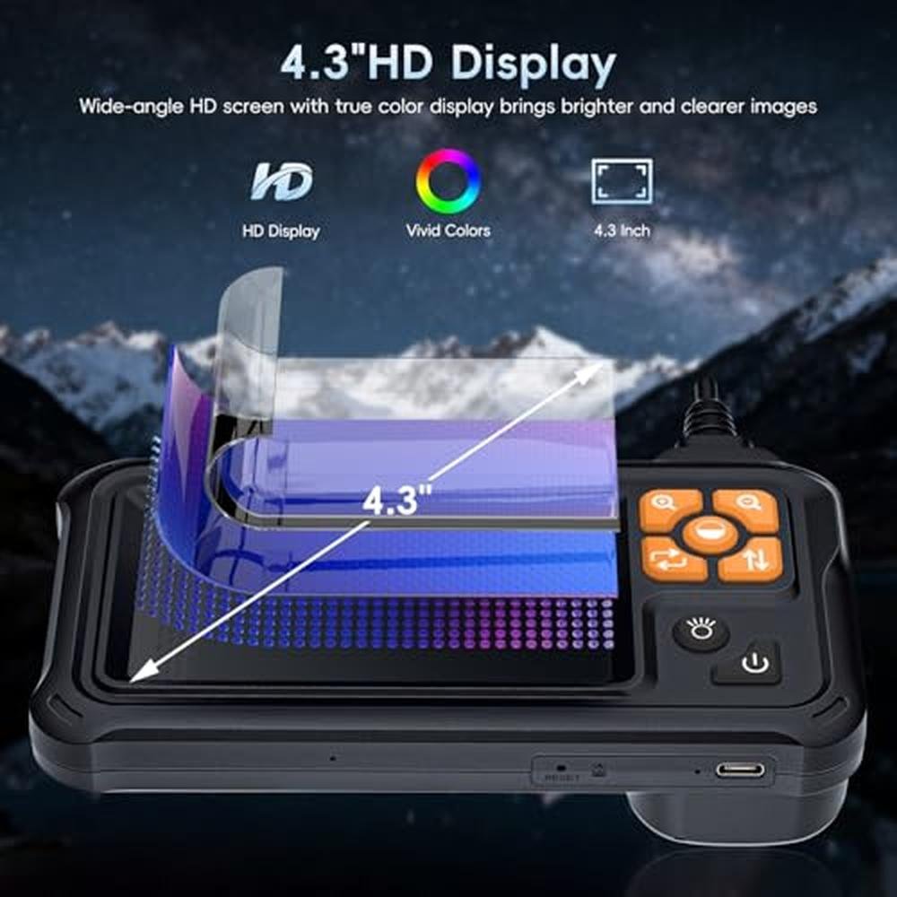 Camera Skybasic: SKYBASIC Industrial Endoscope Borescope – Side View