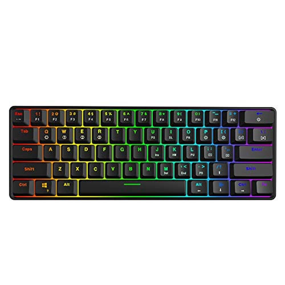 Keyboard Mechanical: SKYLOONG GK61 SK61 60% Portable – Front View