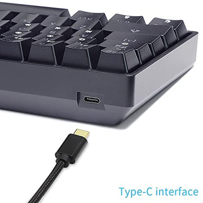 Keyboard Mechanical: SKYLOONG GK61 SK61 60% Portable – In Use