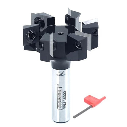 Slab Flattening Router Bit 1/2 Shank – Front View