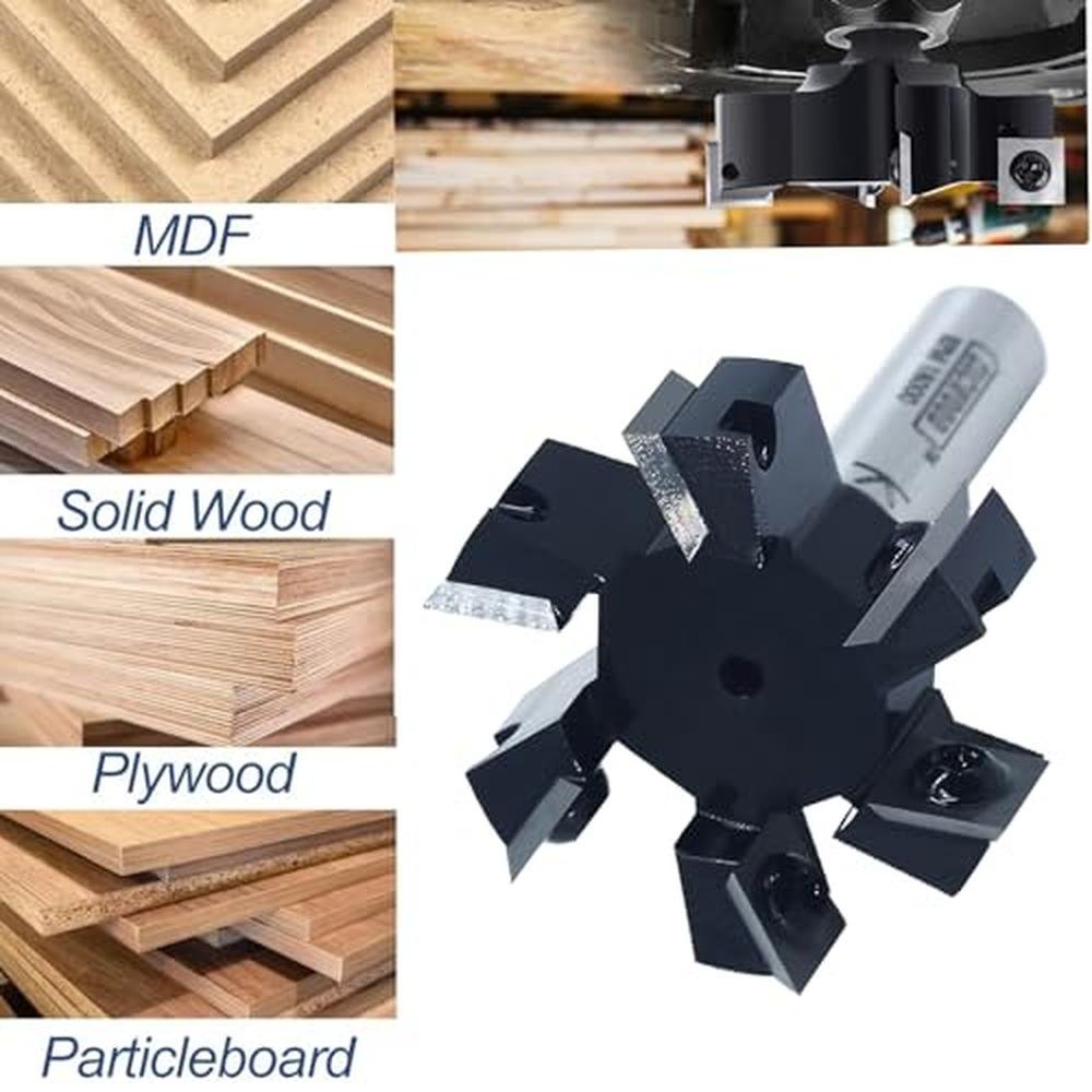 Slab Flattening Router Bit 1/2 Shank – Packaging