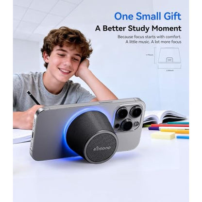 Speaker Gifts: 3-in-1 Portable Magnetic Speaker with 9-Mode – Side View