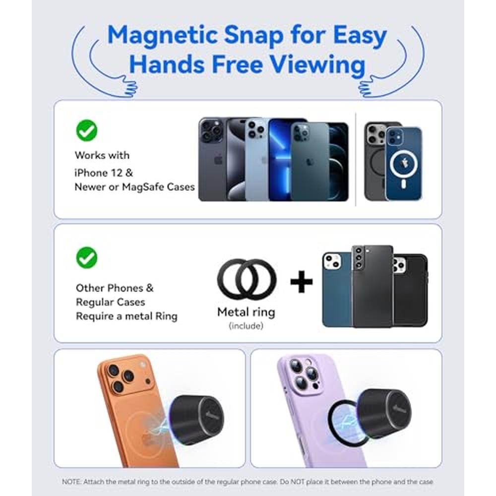 Speaker Gifts: 3-in-1 Portable Magnetic Speaker with 9-Mode – Close-up Detail