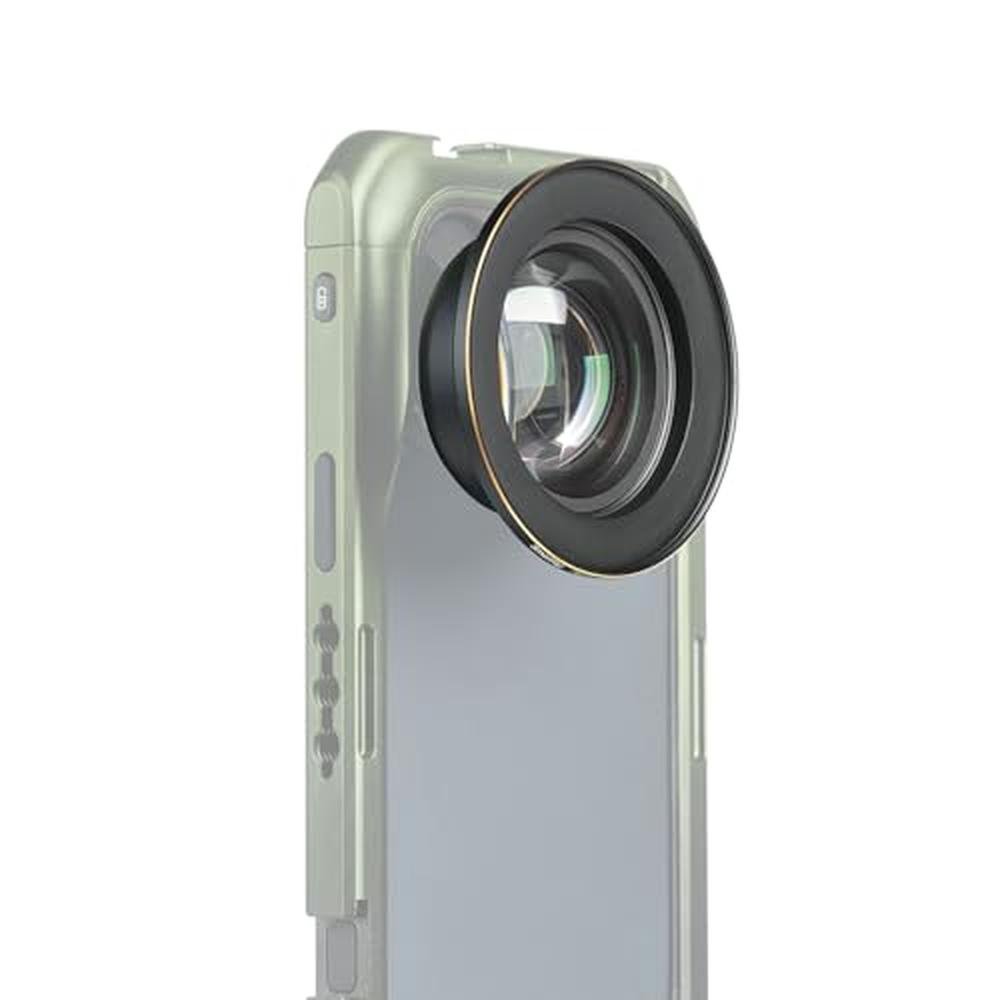 Lens Macro: SMALLRIG 75mm HD Master Macro Lens T-Mount – Side View