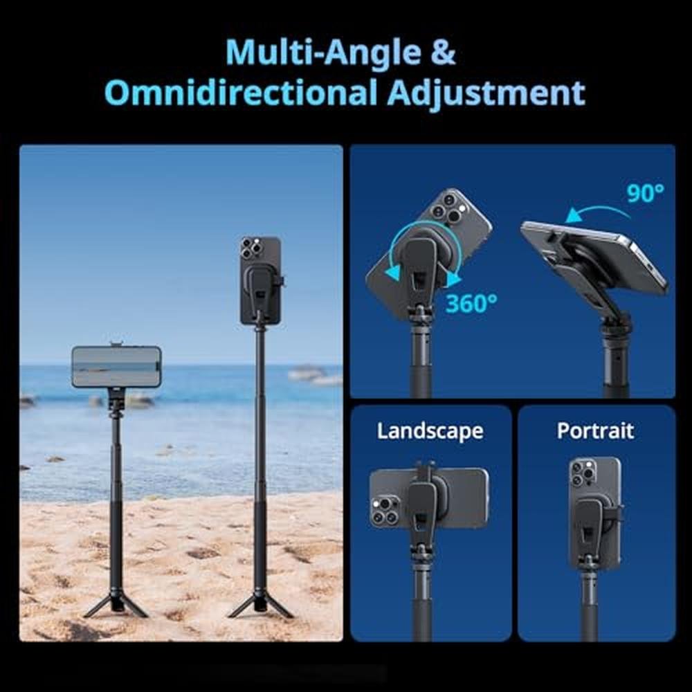 Phone Mount: SmallRig AC-10 Magnetic Attachable Phone Clamp – Close-up Detail