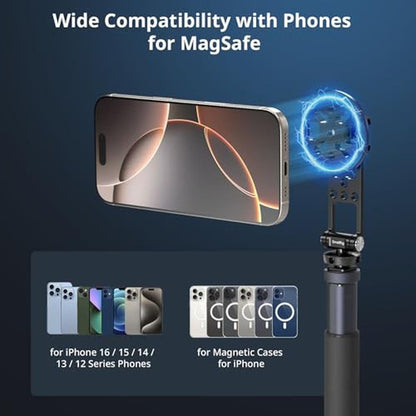 Phone Mount: SmallRig Magnetic Metal Phone Mount with Cold – Side View
