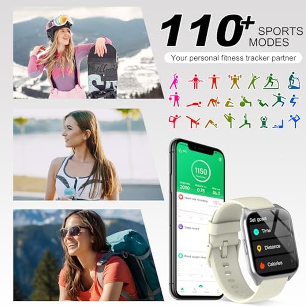 Watch Tracker: 1.85 HD Smartwatches for Men – In Use