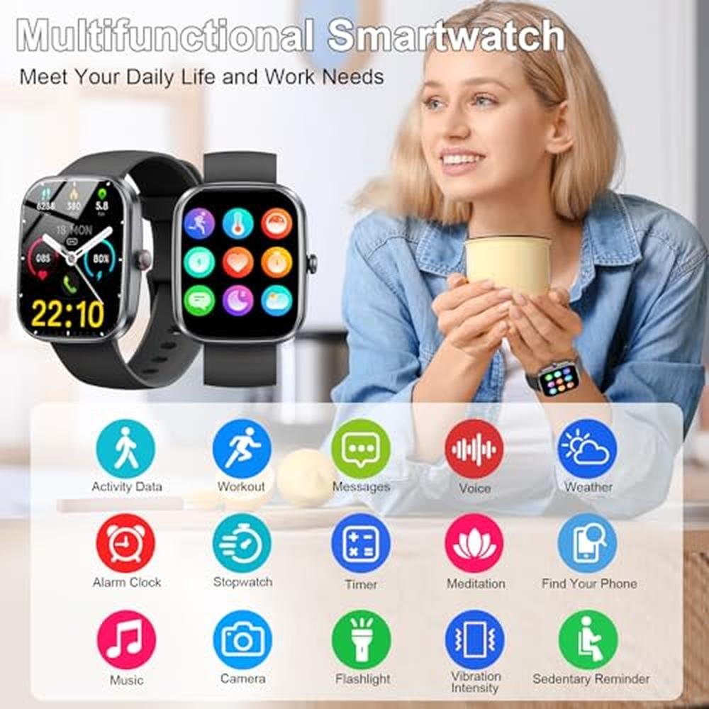 Watch Men: Smart Watch for Men and Women 2025 – In Use