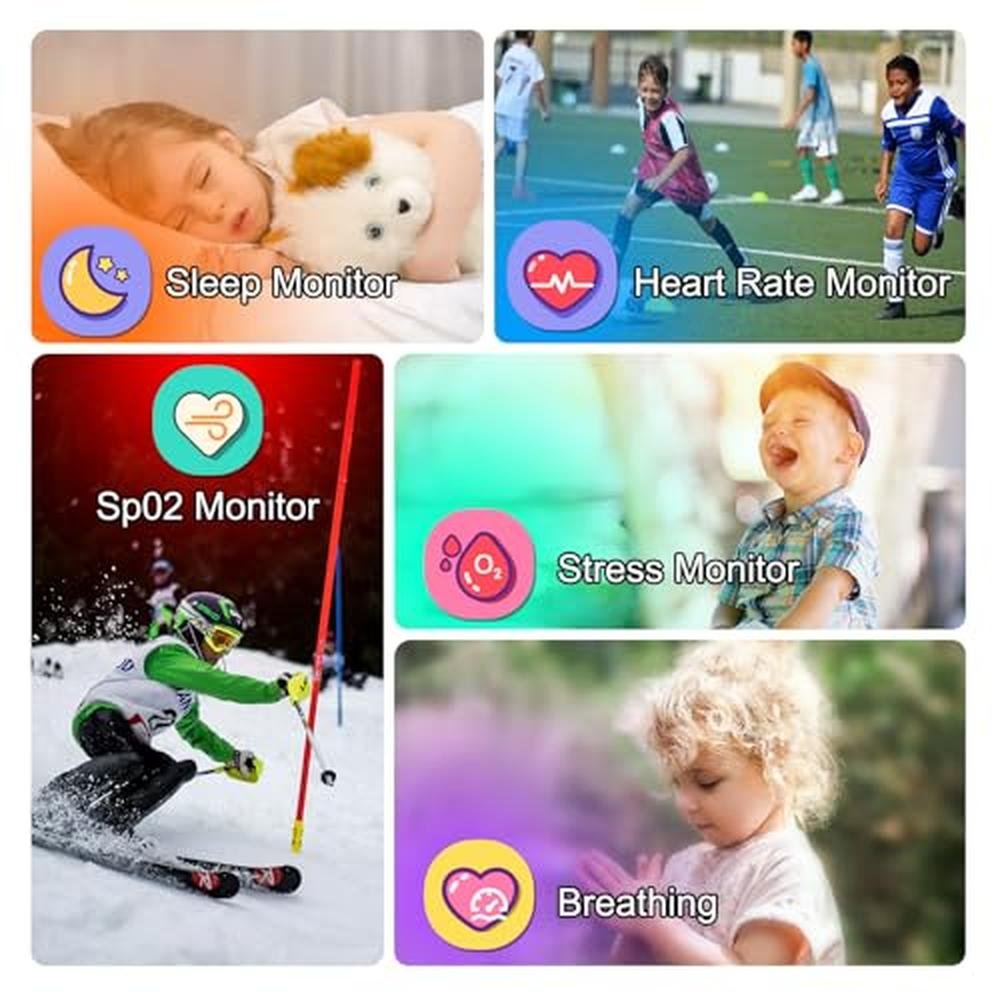 Watch Kids: Monowul Smart Watch for Kids 1.85 Fitness – Close-up Detail