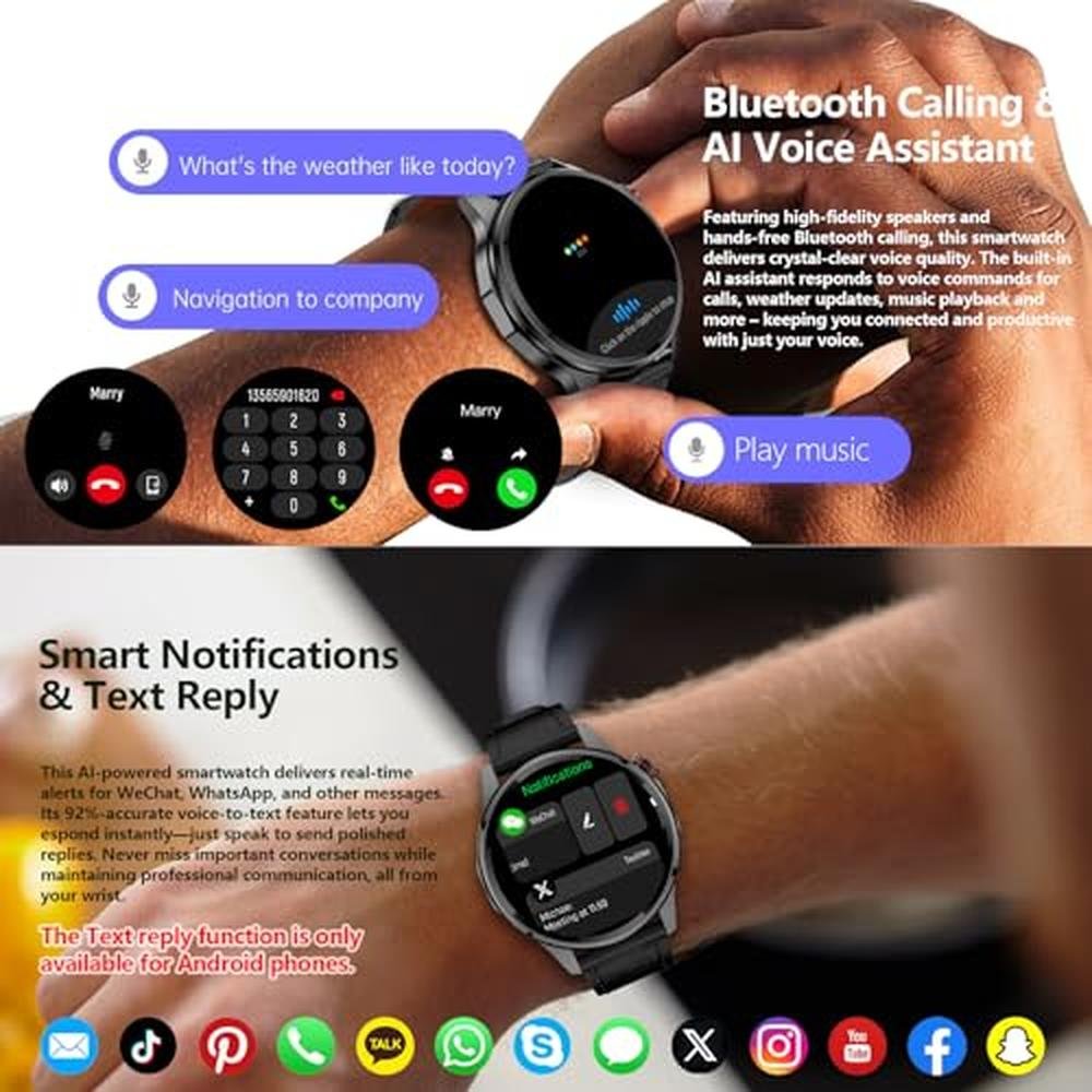 Watch Men: Smart Watch for Men Built-in GPS – In Use