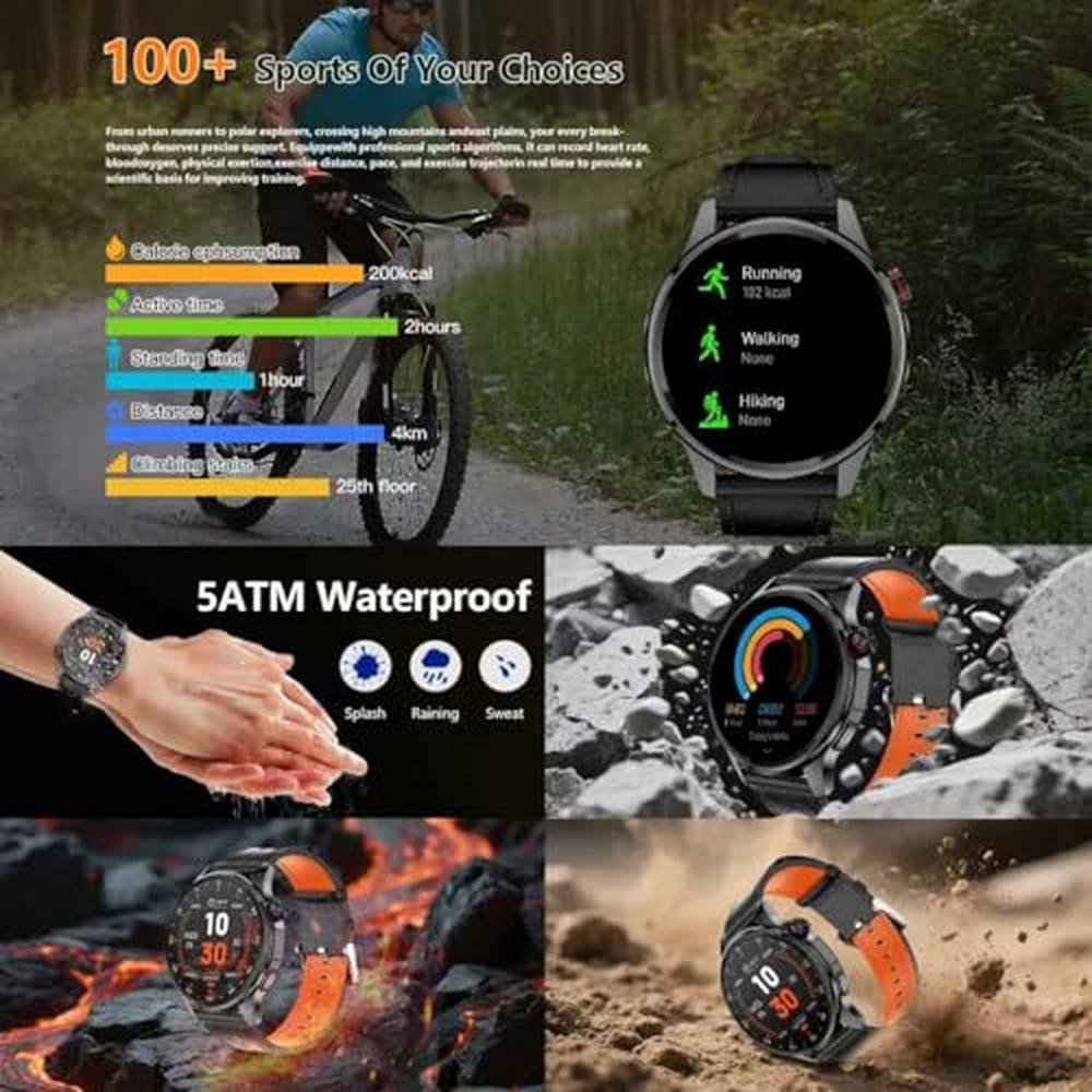 Watch Men: Smart Watch for Men Built-in GPS – Packaging