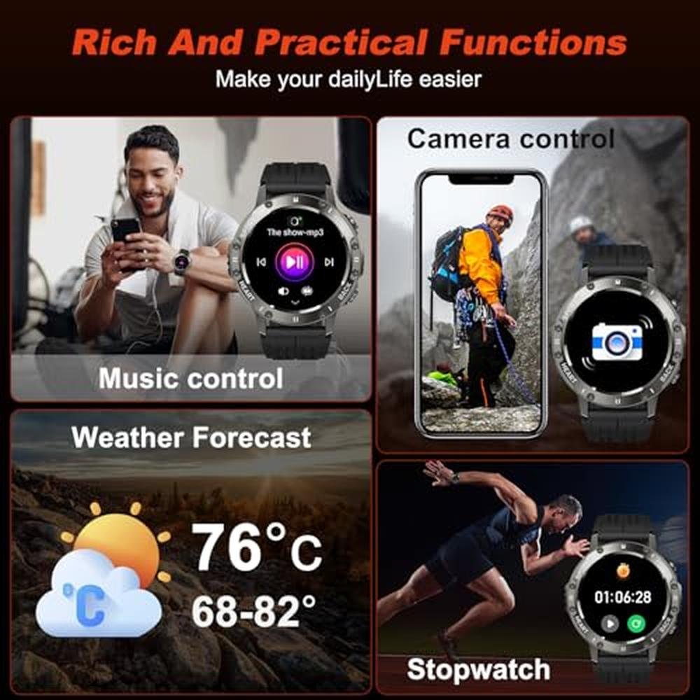 Watch Men: Premium Smartwatch Fitness Tracker Bluetooth – Packaging