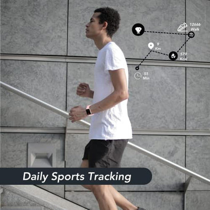 Watch Fitness: Smart Watch for Men and Women – In Use