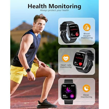 Watch Men: Smart Watch for Men and Women 1.72 Super Retina – Side View