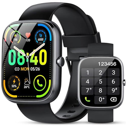 Watch Monitor: Smart Watch for Men Women with Heart Rate – Front View
