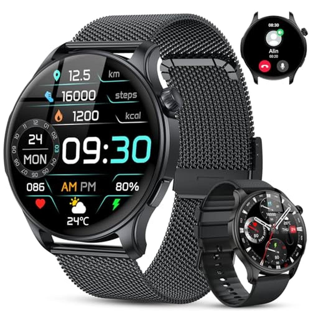 Watch Men: Premium Smartwatch for Men and Women – Front View