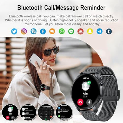 Watch Men: Premium Smartwatch for Men and Women – Side View
