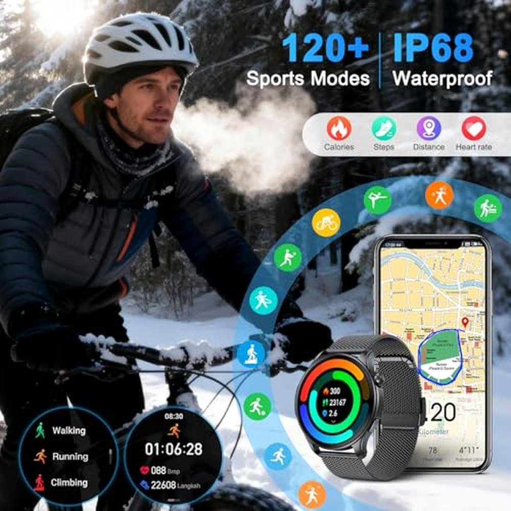Watch Men: Premium Smartwatch for Men and Women – In Use