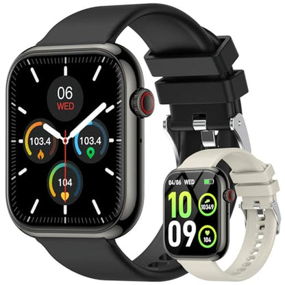 Men Watches: Smart Watch for Men Women Fitness Waterproof – Front View