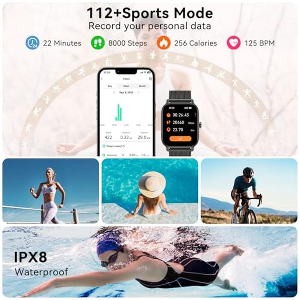 Men Watches: Smart Watch for Men Women Fitness Waterproof – In Use
