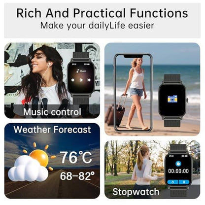 Men Watches: Smart Watch for Men and Women Fitness – Packaging