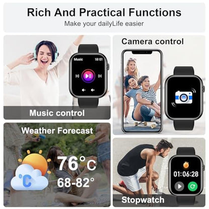 Men Watches: Smart Watch for Men Women Fitness Waterproof – Packaging
