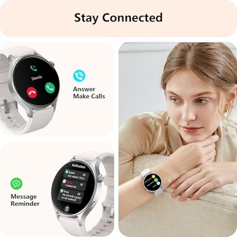 Watch Women: Smart Watch for Women AMOLED Ultra-Clear Screen – In Use