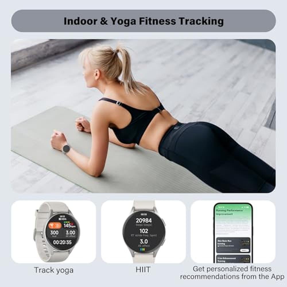 Watch Women: Smart Watch for Women Built-in Alexa GPS HRV – In Use