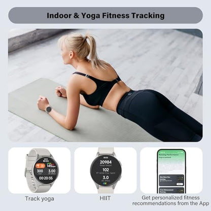 Watch Women: Smart Watch for Women Built-in Alexa GPS HRV – In Use