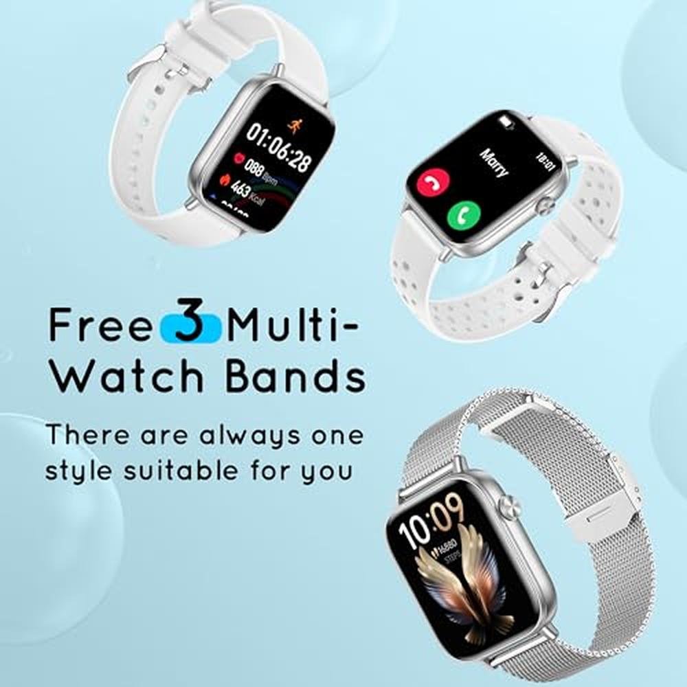 Smart Watch for Women: 1.83 HD Display – Side View