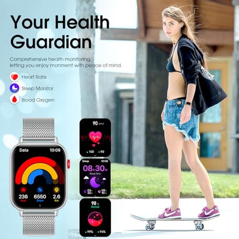 Smart Watch for Women: 1.83 HD Display – Packaging