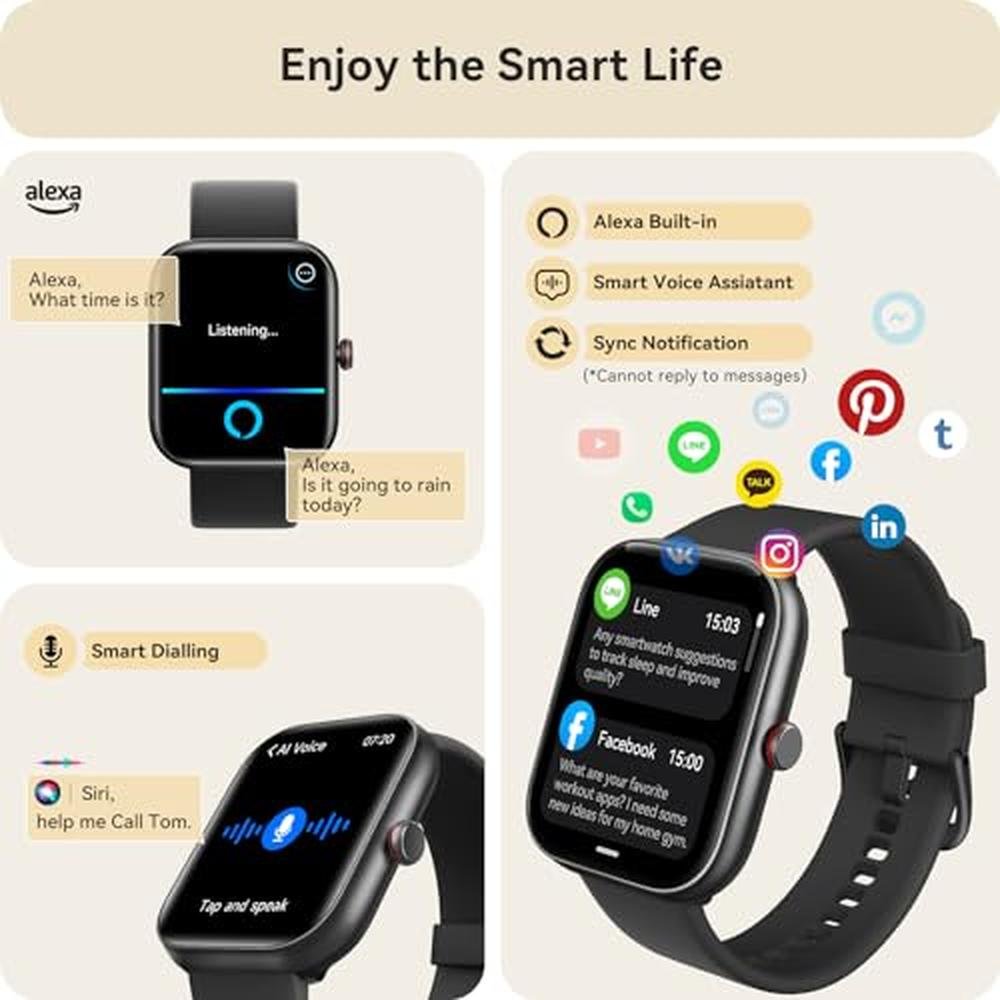 Smart Watch for Women: IDW20 1.91 HD Display – Packaging