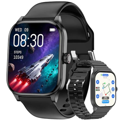 Watch Women: Smart Watch for Women and Men with Text and – Front View