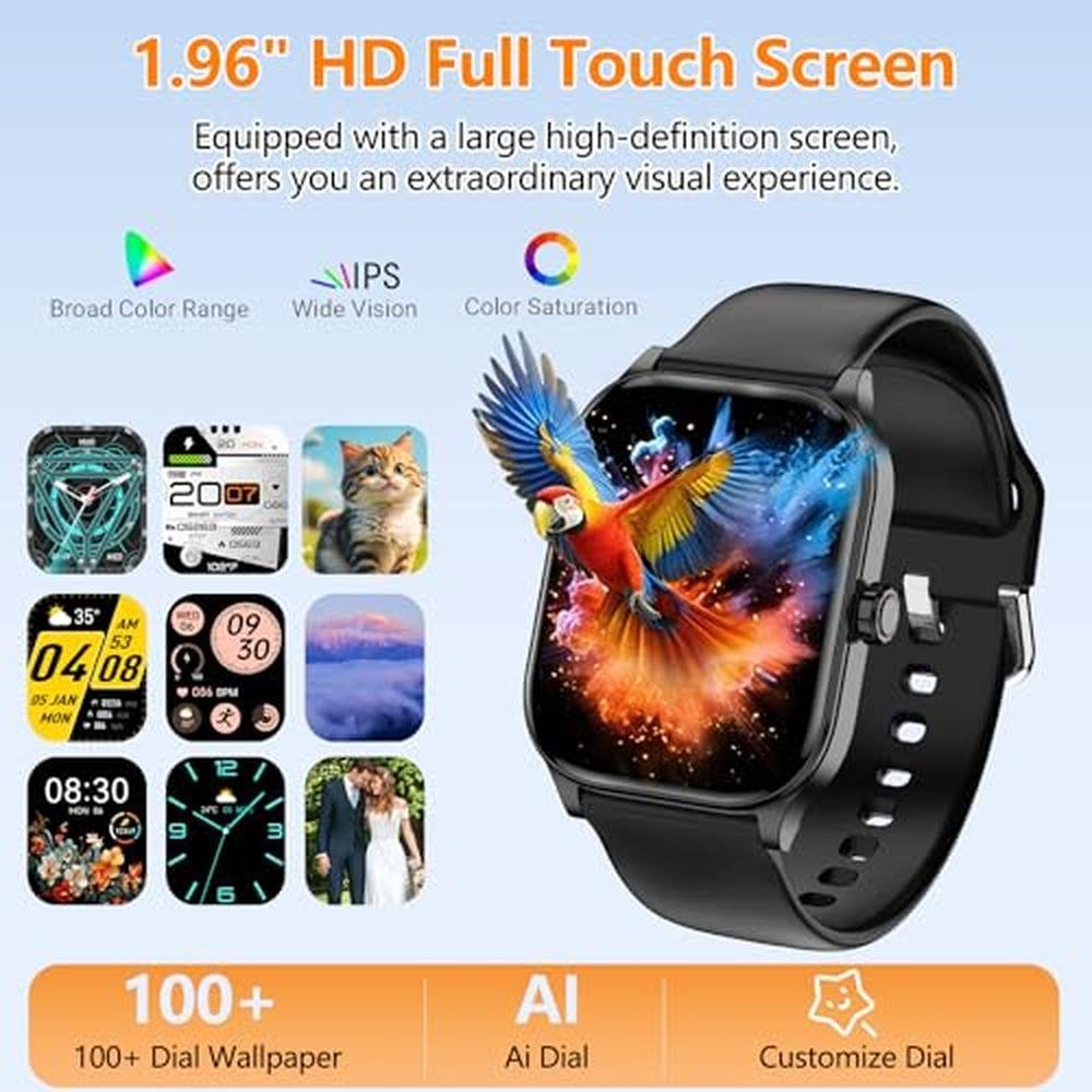 Watch Women: Smart Watch for Women and Men with Text and – Close-up Detail